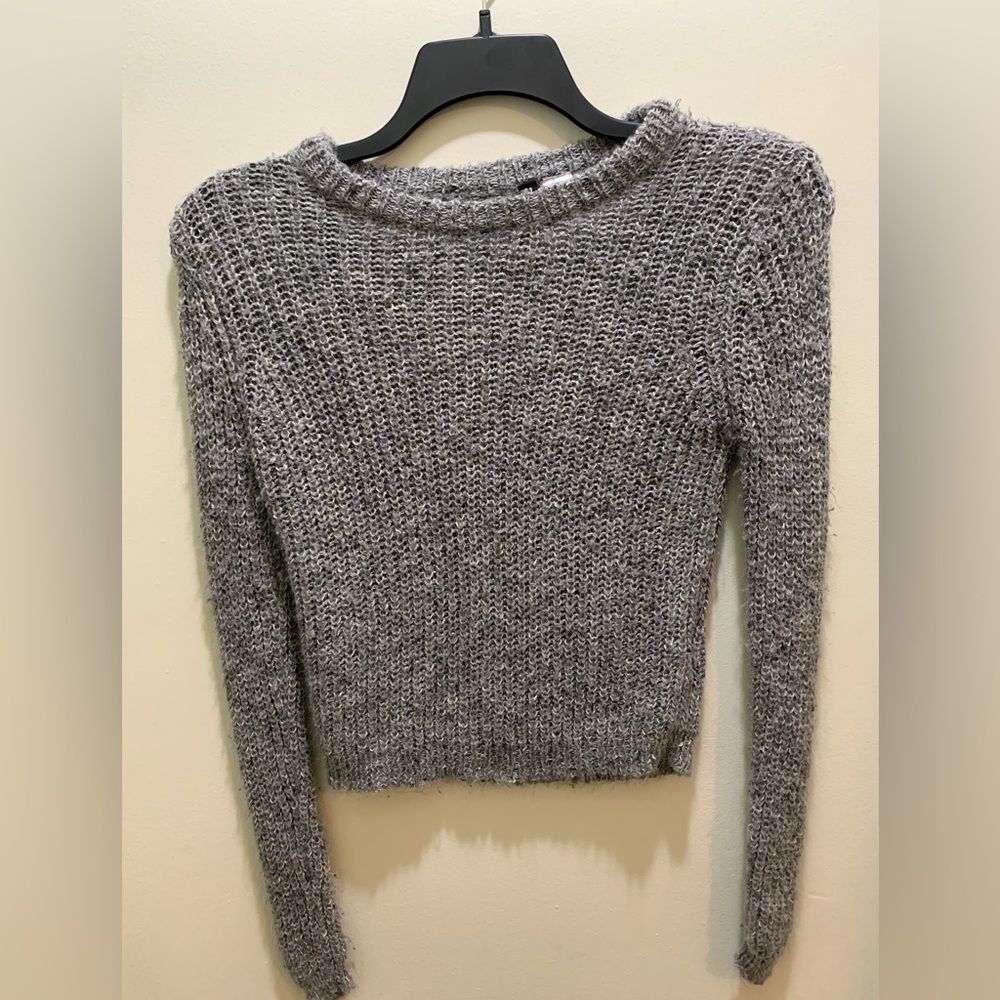 Grey Crewneck Sweater
